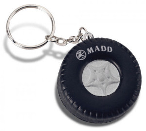 Promotional Key Chains: Tire Stress Ball Keychains